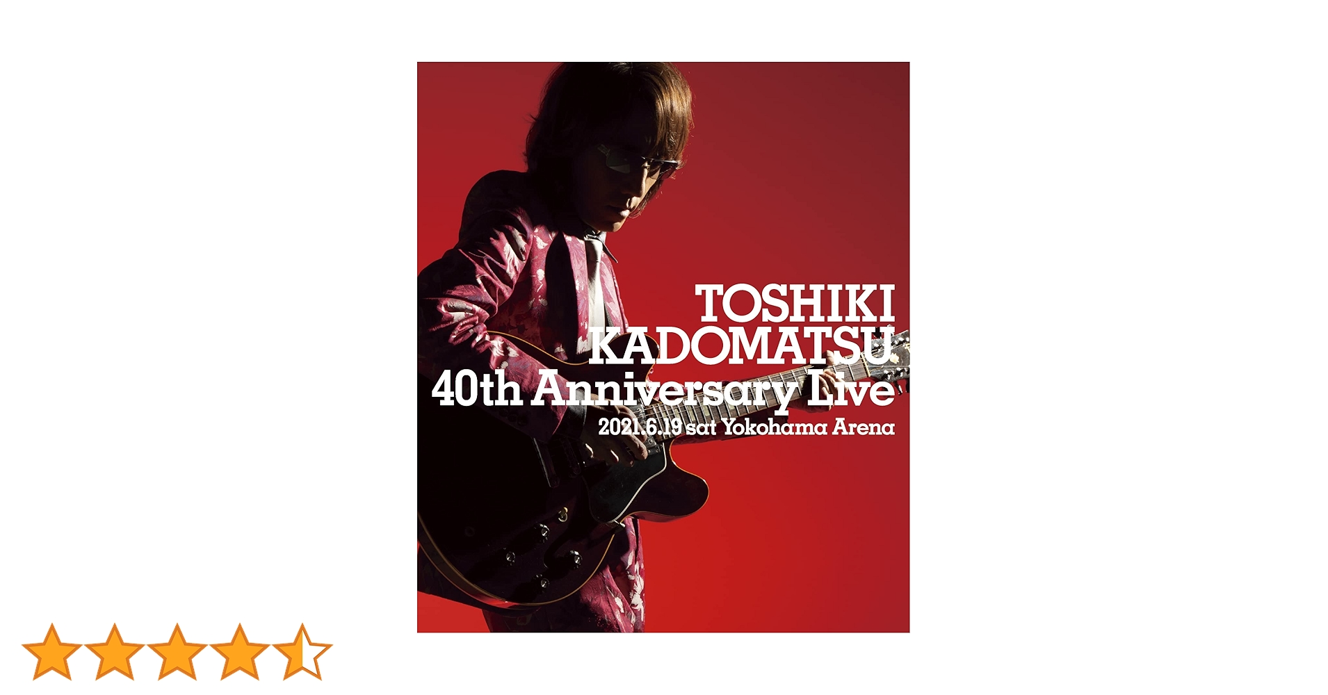 Amazon.co.jp: TOSHIKI KADOMATSU 40th Anniversary Live (通常